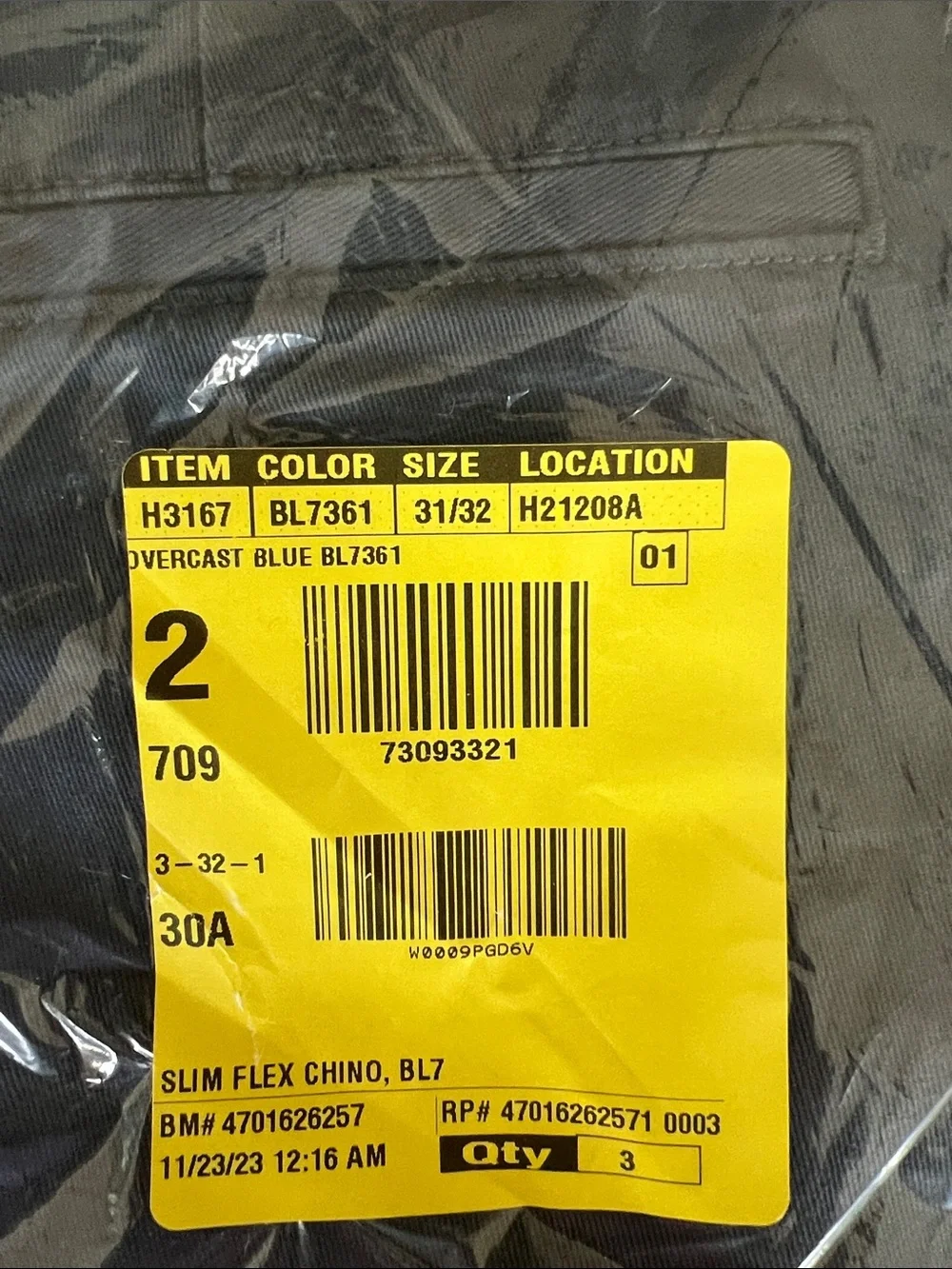 J. Crew Slim Chinos in Dark Blue
